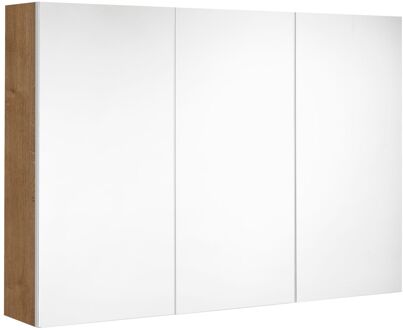 Allibert Spiegelkast Allibert Look Stopcontact UTE 100x65x18 cm Eik Arlington Eik Natuur