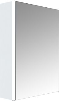Allibert Spiegelkast Allibert Stella LED Verlichting 50x65x14cm Softclose Deur Glans Wit