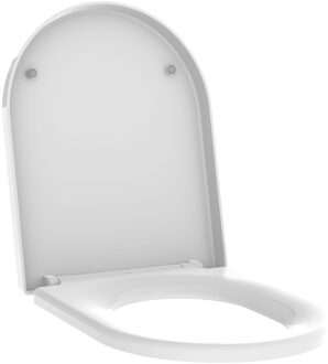 Allibert Toiletzitting Allibert Kobeo 36x4,5x47 cm Soft Close Glanzend Wit Allibert