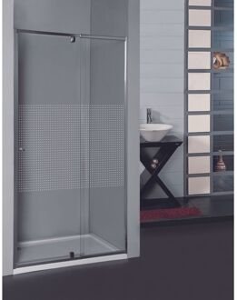 Allibert Verstelbare Zwaaideur Priva 68-81x190cm Chroom