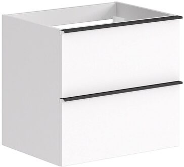 Allibert Wastafelonderkast Santiago 60cm Alpenwit Glanzend