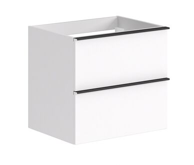 Allibert Wastafelonderkast Santiago 60cm Alpenwit Glanzend