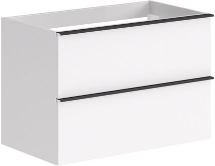 Allibert Wastafelonderkast Santiago 80cm Alpenwit Glanzend