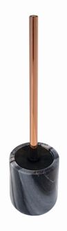 Allibert Wc-borstel Met Houder Cbloom - Marmer - Vrijstaand - Grijs Soft Touch