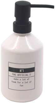 Allibert Zeepdispenser Cosmet Wit/zwart