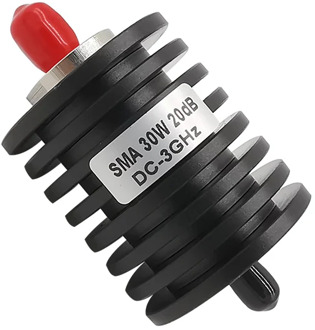 ALLiSHOP 30W SMA male to female connector RF attenuator,1-50db,DC 0 to 3GHz,50 Ohm