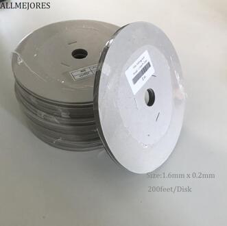 Allmejores Zonnecel Tabben Draad 60 Meters/partij Diy Zonnepaneel Soldeer Koperen Elektrische Lassen Strip 1.6Mm * 0.2mm