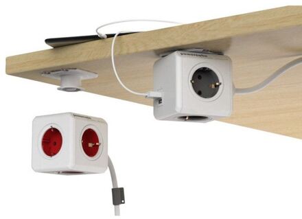 Allocacoc PowerCube Extended USB BN3047 3 meter (Grijs)