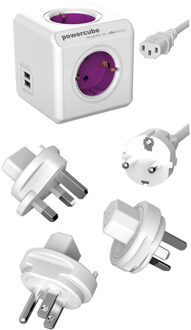 Allocacoc reisadapter PowerCube ReWirable BN3051