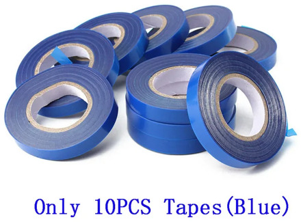 Allome Koppelverkoop Machine Plant Tuin Plant Tapetool Tapener 10 Rolls Tape Set Voor Groente, Druif, Tomaat, komkommer, Peper Bloem Oranje