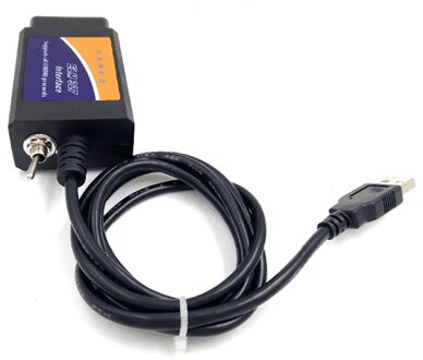 Allomn Usb Interface Abs Mini 1Pc OBD2 Usb Diagnostische Kabel Voor Forscan ELM327 Usb Met Schakelaar Mini Obdii Usb v1.5 Scanner