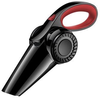 Alloyseed Draadloze Auto Sterke Zuigkracht Oplaadbare Handheld Draagbare Nat Droog Tweeërlei Gebruik Thuiskantoor Auto Stofzuiger Rood