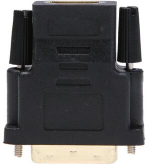 Alloyseed Dvi Adapter Vergulde Female Naar Dvi 24 + 1Pin Male Converter Connector Voor Pc Hdtv Monitor Video Display
