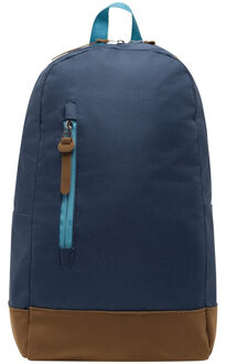 Allround rugzak/rugtas in A4-formaat - donkerblauw - Schooltas/boekentas - 29 x 14 x 45 cm