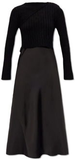ALLSAINTS Amos jurk en trui set AllSaints , Black , Dames - L,M,S,Xs