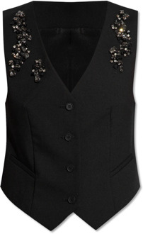 ALLSAINTS Atlas vest AllSaints , Black , Dames - XS