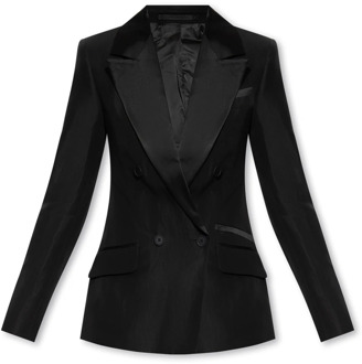 ALLSAINTS ‘Eve’ dubbelrijige blazer AllSaints , Black , Dames - M,S,Xs,2Xs