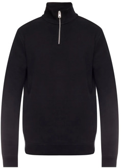 ALLSAINTS Raven Sweatshirt met logo AllSaints , Black , Heren - 2XL
