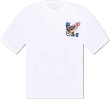 ALLSAINTS Rol T-shirt AllSaints , White , Heren - Xl,L,M,S