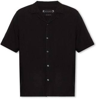 ALLSAINTS Venice relaxed-fit shirt AllSaints , Black , Heren - 2Xl,Xl,L,M,S,Xs
