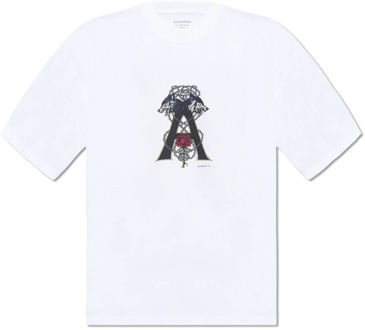ALLSAINTS Wulfane T-shirt AllSaints , White , Heren - Xl,L,M,S