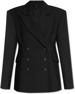 ALLSAINTS Zeven blazer AllSaints , Black , Dames - M,S,Xs,2Xs