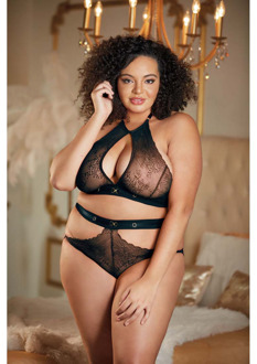 Allure Kant Halter Top Backless Panty Set