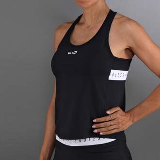 Allure Tanktop Dames-zwart - S