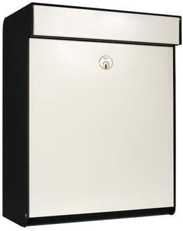 Allux Brievenbus Grundform Zwart/Wit - 40400040