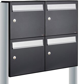 Allux Flow Set 2-Breed, 2-Hoog Op Statief Zwart - 40040070_2x2s