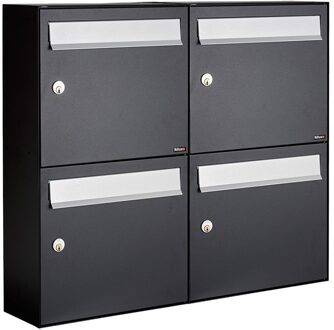 Allux Flow Set 2-Breed, 2-Hoog Zwart - 40040070_2x2