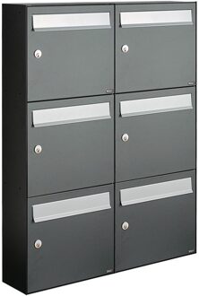 Allux Flow Set 2-Breed, 3-Hoog Antraciet - 40040065_2x3