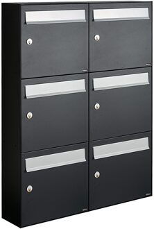 Allux Flow Set 2-Breed, 3-Hoog Zwart - 40040070_2x3