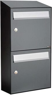 Allux Flow Set 2-Hoog Met Dak Antraciet - 40040065_1x2d