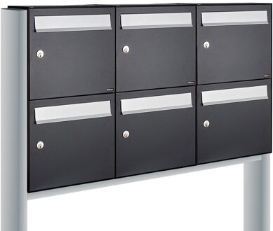 Allux Flow Set 3-Breed, 2-Hoog Op Statief Zwart - 40040070_3x2s