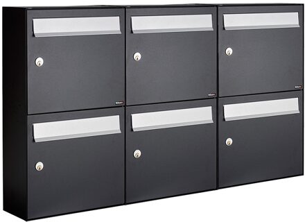 Allux Flow Set 3-Breed, 2-Hoog Zwart - 40040070_3x2