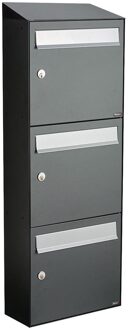 Allux Flow Set 3-Hoog Met Dak Antraciet - 40040065_1x3d