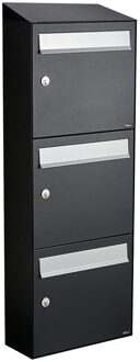 Allux Flow Set 3-Hoog Met Dak Zwart - 40040070_1x3d