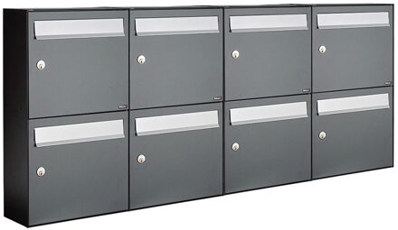 Allux Flow Set 4-Breed, 2-Hoog Antraciet - 40040065_4x2