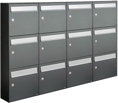 Allux Flow Set 4-Breed, 3-Hoog Antraciet - 40040065_4x3