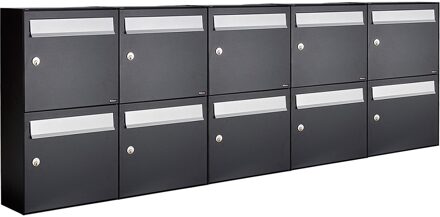 Allux Flow Set 5-Breed, 2-Hoog Zwart - 40040070_5x2