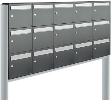 Allux Flow Set 5-Breed, 3-Hoog Op Statief Antraciet - 40040065_5x3s