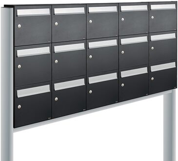 Allux Flow Set 5-Breed, 3-Hoog Op Statief Zwart - 40040070_5x3s