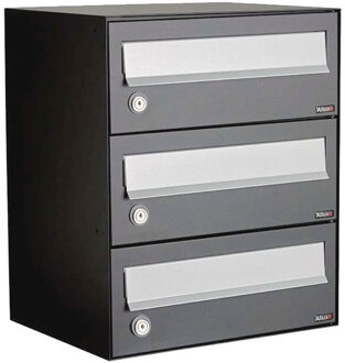 Allux Hive Set 1-Breed, 3-Hoog Antraciet - 40030065_1x3