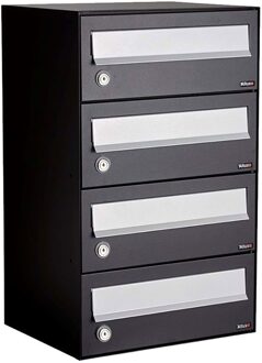 Allux Hive Set 1-Breed, 4-Hoog Zwart - 40030070_1x4