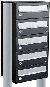 Allux Hive Set 1-Breed, 5-Hoog Op Statief Zwart - 40030070_1x5s