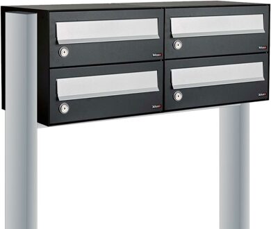 Allux Hive Set 2-Breed, 2-Hoog Op Statief Zwart - 40030070_2x2s