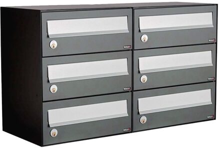 Allux Hive Set 2-Breed, 3-Hoog Antraciet - 40030065_2x3