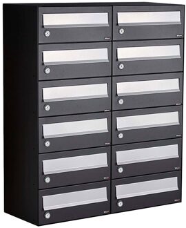 Allux Hive Set 2-Breed, 6-Hoog Zwart - 40030070_2x6