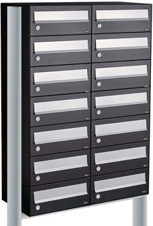 Allux Hive Set 2-Breed, 7-Hoog Op Statief Zwart - 40030070_2x7s